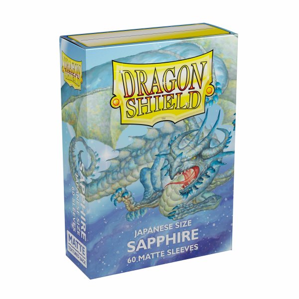 Dragon Shield - "Sapphire" 60 Matte Sleeves