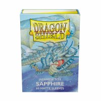 Dragon Shield - "Sapphire" 60 Matte Sleeves